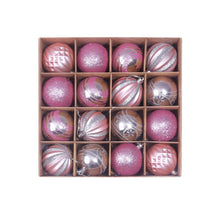 Load image into Gallery viewer, Ornament Christmas Tree Ball Decorations Xmas Ball Red Gold Silver Pink Blue Hanging Home Party Decor