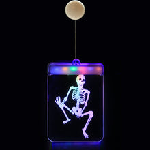 Load image into Gallery viewer, Creativity Christmas Decoration USB Lights LED Battery Lights Bells Elk String Lights 3D Acrylic Board Hanging Lights