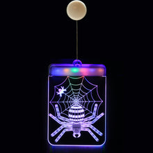 Load image into Gallery viewer, Creativity Christmas Decoration USB Lights LED Battery Lights Bells Elk String Lights 3D Acrylic Board Hanging Lights