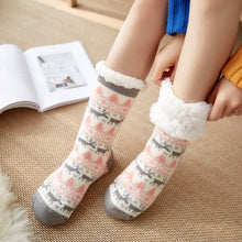 Load image into Gallery viewer, Christmas Socks Female Mid-tube Floor Socks
