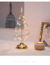 Load image into Gallery viewer, Gold Silver LED Christmas String Light Night Light