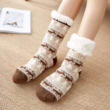 Load image into Gallery viewer, Christmas Socks Female Mid-tube Floor Socks
