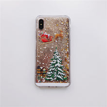 Load image into Gallery viewer, Santa Claus Christmas Tree Quicksand Shell