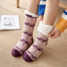 Load image into Gallery viewer, Christmas Socks Female Mid-tube Floor Socks