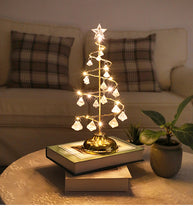 Load image into Gallery viewer, Gold Silver LED Christmas String Light Night Light