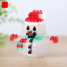 Load image into Gallery viewer, Christmas Tree Small Particles Diamond Blocks Old Man and Deer Mini Assembly Micro-puzzle Christmas Gift Children's Toy