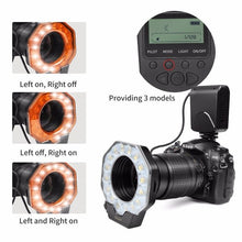 Load image into Gallery viewer, Macro Led Ring Light Flash Speedlite with
