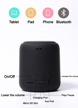 Load image into Gallery viewer, Superb quality Mini portable wireless bluetooth stereo speakers