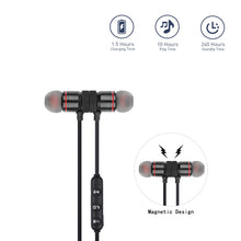 Load image into Gallery viewer, Wireless Bluetooth 4.0 Headset Sports Black