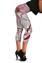 Load image into Gallery viewer, Floral Embosses: Pictorial Cherry Blossoms 01-03 Capris