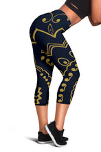 Load image into Gallery viewer, Mandala Design Capris Leggings