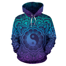 Load image into Gallery viewer, YinYang Mandala Hoodie