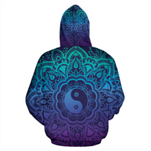 Load image into Gallery viewer, YinYang Mandala Hoodie