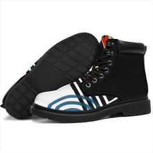 Load image into Gallery viewer, Retro Abstract Art All Season Boots