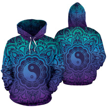 Load image into Gallery viewer, YinYang Mandala Hoodie