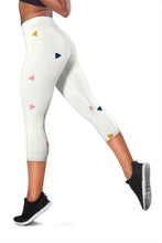 Load image into Gallery viewer, Minimal Triangle Capris Leggings