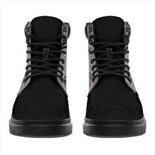 Load image into Gallery viewer, Classic Gray Bandana Black Out All Season Boots