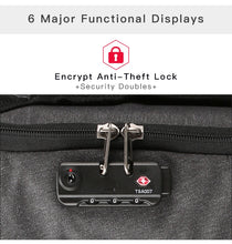 Load image into Gallery viewer, Laptop Backpack NO Key TSA Anti Theft Men - keitshop