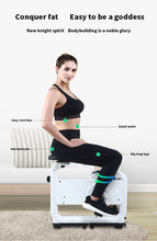 Load image into Gallery viewer, Portable home mini magnetic exercise bike Indoor cycling pedal Exercise slimming fat burning cardio fitness stepper treadmill