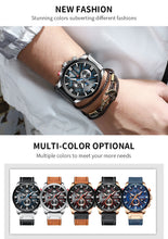 Load image into Gallery viewer, CURREN Watch Chronograph Sport Mens Watches Quartz Clock - keitshop