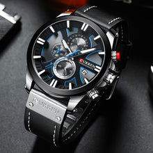 Load image into Gallery viewer, CURREN Watch Chronograph Sport Mens Watches Quartz Clock - keitshop