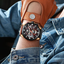 Load image into Gallery viewer, CURREN Watch Chronograph Sport Mens Watches Quartz Clock - keitshop