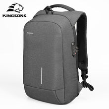 Load image into Gallery viewer, Laptop Backpack NO Key TSA Anti Theft Men - keitshop