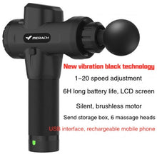 Load image into Gallery viewer, MERACH Massage Gun New 20 Speed Adjustment Sports Fitness Deep Muscle Relaxation Fascia - keitshop
