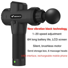 Load image into Gallery viewer, MERACH Massage Gun New 20 Speed Adjustment Sports Fitness Deep Muscle Relaxation Fascia - keitshop