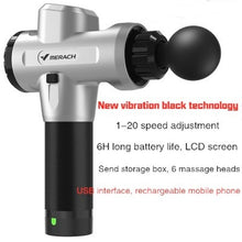 Load image into Gallery viewer, MERACH Massage Gun New 20 Speed Adjustment Sports Fitness Deep Muscle Relaxation Fascia - keitshop