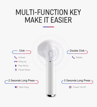 Load image into Gallery viewer, TWS i7 Bluetooth earphones music Headphones business headset sport