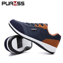 Load image into Gallery viewer, New Men Shoes Lace-Up Men Fashion Shoes Microfiber - keitshop