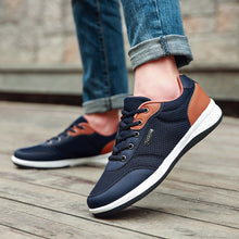 Load image into Gallery viewer, New Men Shoes Lace-Up Men Fashion Shoes Microfiber - keitshop