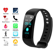 Load image into Gallery viewer, Y5 Smart Watch Sport Fitness Activity Heart Rate Tracker  for IOS Android - keitshop