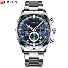 Load image into Gallery viewer, CURREN New Fashion Mens Watches with Stainless - keitshop