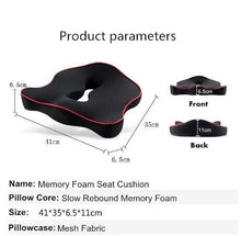 Load image into Gallery viewer, Seat Cushion Coccyx Orthopedic Car Office - keitshop