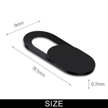 Load image into Gallery viewer, Thin Webcam Cover Privacy Protection Shutter Sticker For Smartphone Tablet Laptop Desktop
