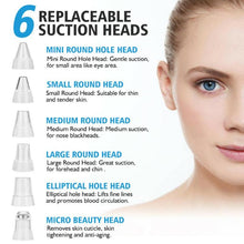 Load image into Gallery viewer, USB blackhead remover face remover vacuum pores skin care acne pores cleanser pimple