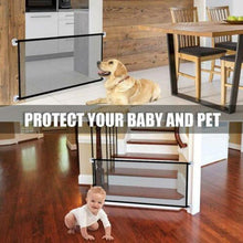 Load image into Gallery viewer, Safety Isolation Network Cloth Guard Magic Door Portable Folding Kids & Pets Safety Door