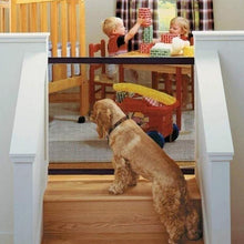 Load image into Gallery viewer, Safety Isolation Network Cloth Guard Magic Door Portable Folding Kids & Pets Safety Door