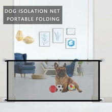 Load image into Gallery viewer, Safety Isolation Network Cloth Guard Magic Door Portable Folding Kids & Pets Safety Door