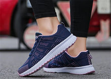 Load image into Gallery viewer, Women Casual Shoes Fashion Breathable Walking Mesh Flat Shoes Sneakers Tenis Feminino Gym Shoes Sport