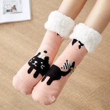 Load image into Gallery viewer, Christmas Socks Female Mid-tube Floor Socks
