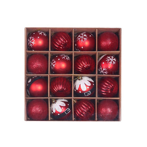 Ornament Christmas Tree Ball Decorations Xmas Ball Red Gold Silver Pink Blue Hanging Home Party Decor
