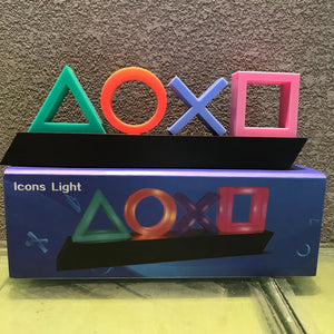 Voice Control Game Icon Light for PS4 for Playstation Player
