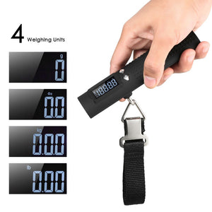 Portable Digital Luggage Scale with Power Bank and