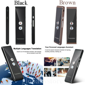 T8 Smart Voice Translator Portable Two Way Real