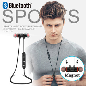 Wireless Bluetooth 4.0 Headset Sports Black
