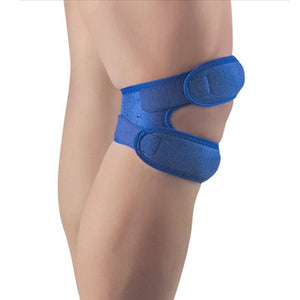 New 1PCS Pressurized Knee Wrap Sleeve Support Bandage Pad Elastic Braces Knee Hole Kneepad Safety Basketball Tennis Cycling - keitshop