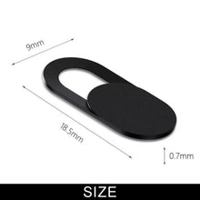 Load image into Gallery viewer, Thin Webcam Cover Privacy Protection Shutter Sticker For Smartphone Tablet Laptop Desktop
